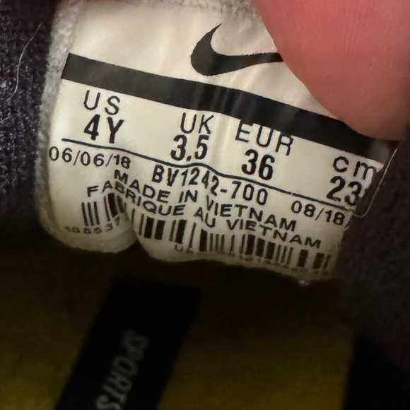 Nike air max 97 bright citron yellow black 4y 5.5 - Picture 6 of 6